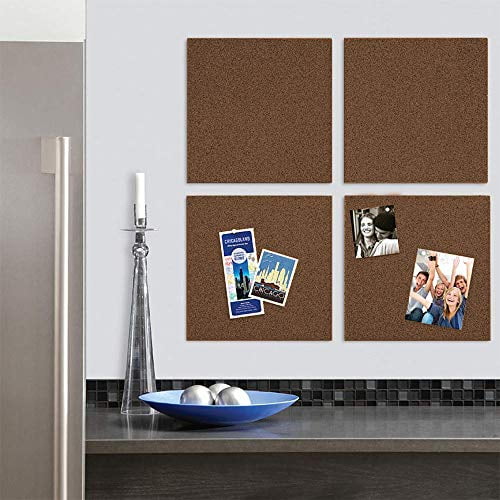 Square Cork Board 12x12 Corkboards Bulletin Boards Cork Tiles Self- Adhesive