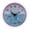 PinkA, variant on Small Suction Clock, Wall Clock, Bathroom Suction , Refrigerator Clock, Living Room Clock - Blue, 75x35mm