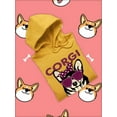 thumbnail image 3 of Corgi Mama Corgi W Sunglasses Hoodie Women -Image by Shutterstock, Female x-Large, 3 of 4