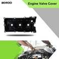 thumbnail image 2 of SCITOO Engine Valve Cover with Gasket 13264-EA210 Replacement for Nissan Pathfinder for Nissan Xterra for Nissan Frontier 4.0L 3954CC V6 GAS DOHC 2005-2017, 2 of 5