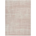 thumbnail image 3 of Nourison Whimsicle Contemporary Artistic Pink Ivory 6' x 9' Area Rug, (6' x 9'), 3 of 9