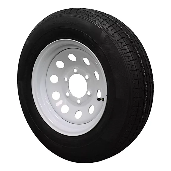 (Single Assembly) Antego Tire and Wheel 205/75R15 Highway Terrain Assembly – Optimized for High Load Performance, 15.0-Inch Rim, Load 107.0, Speed M | A15604520116108ST20575R15