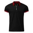 thumbnail image 3 of Sngxgn Men's Short Sleeve Cotton Stretch Polo Shirt(,XXL), 3 of 8