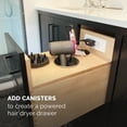 thumbnail image 2 of Docking Drawer Blade In-Drawer Cabinet & Furniture Drawer Slides with (2)15 amp AC, (2)USB-A ports, 2 of 7