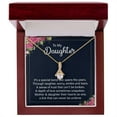 thumbnail image 5 of To My Daughter It's a Special Bond Alluring Ribbon Necklace Message Card, 5 of 20