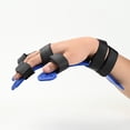 thumbnail image 3 of Ortesis de dedo tipo extendido diapasón carrera férula de mano soporte de entrenamiento--azul-tablero de entrenamiento férula de dedo diapasón, 3 of 5