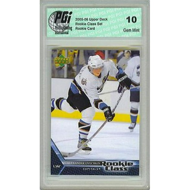 pix Alex Ovechkin Rookie Card Price alexander ovechkin 2005 06 upper deck rookie class true rookie card pgi 10
