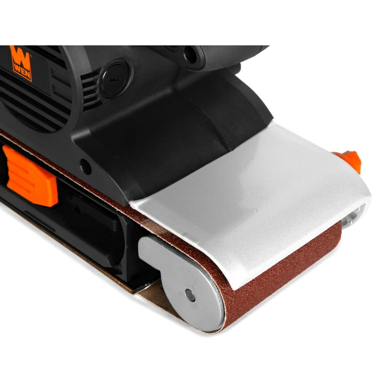 WEN 10 Amp 4 by 24 Inch Variable Speed Combination Handheld and Benchtop Belt Sander