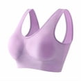 thumbnail image 3 of Xdegoge Sports Bras for Women Plus Size Wireless Bra Seamless Stretch Fabric Full Coverage High Support Underwear Ideal for Yoga Workout Activewear, 3 of 3