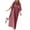 Pink, variant on Women's Summer Casual Loose Print T-Shirt Dress Long Sleeve Comfortable Flowy Beach Tunic Stylish Versatile Outfit Womens Casual Trendy Midi Dresses