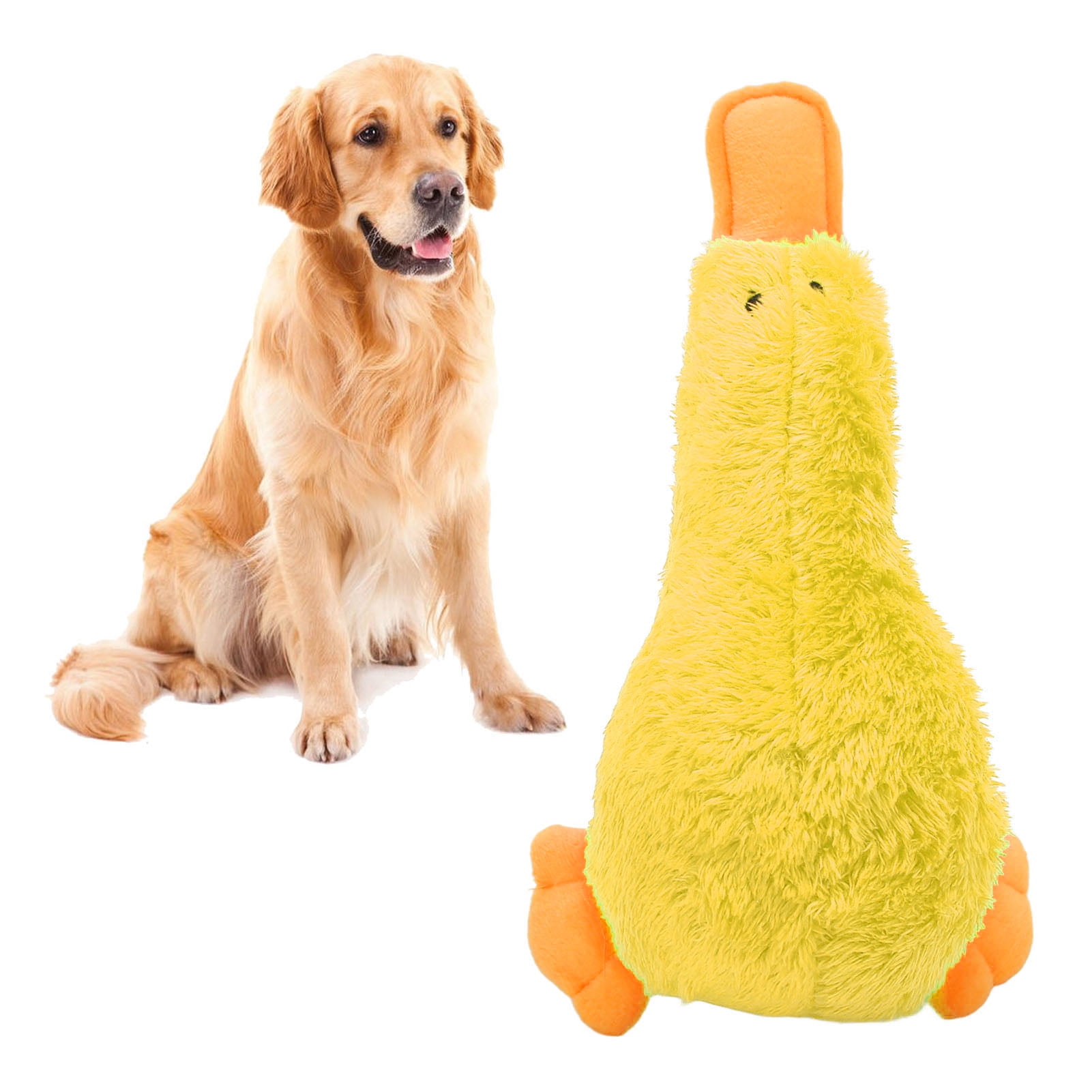 Dog Squeaky Toy, Interactive Easy Cleaning Relieve Boredom Fun