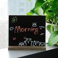 thumbnail image 3 of HORIALENCE Decorative Message Board Wood 10pcs for Home and School, 3 of 8
