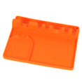 thumbnail image 2 of AMERTEER Spoon Holder Silicone Spatula Storage Rack 6 Slots Hanging Utensil Rest Kitchen Supply  Blue, 2 of 10