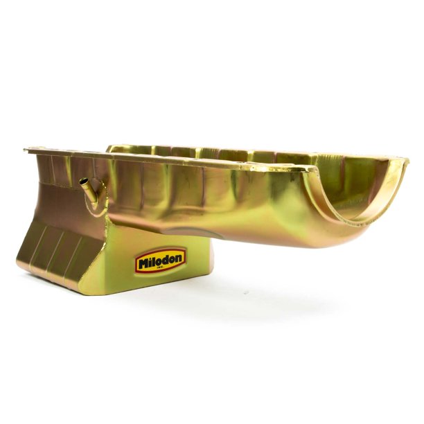 Milodon 30951 MLD30951 OIL PAN BBC L/PROFILE W/NOTCH
