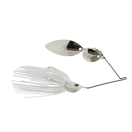 UPC: 0897744004186 | Z Man SlingbladeZSpinnerbait 1/2oz W/C Pearl Ghost