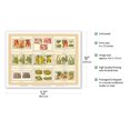 thumbnail image 2 of French Seed Packet Collage - Denaiffe and Son - Vintage Seed Packet c.1910s - Master Art Print (Unframed) 9in x 12in, 2 of 4