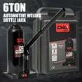 thumbnail image 3 of DNA Motoring TOOLS-00357 17'' 6 Tons (13227 lbs) Car Pickup SUV Auto Repair Manual Automotive Hydraulic Welded Bottle Jack Black, 3 of 7