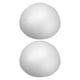 thumbnail image 1 of 2 bolas de espuma semiesféricas de 18 cm para manualidades - Bloque de espuma semicircular blanco para proyectos de arte, arreglos florales y decoración de centros de mesa., 1 of 8