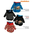 thumbnail image 2 of Nickelodeon Boys 4 Pack Mitten or Glove Set: Paw Patrol and Blaze (Toddler/Little Boys), 2 of 7