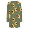 thumbnail image 5 of CEHVOM Veste Cardigan à Imprimé Floral pour Femmes, à Manches Longues et à Col Rond, Liquidation, 5 of 5