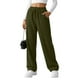 thumbnail image 2 of RKSTN Corduroy Pants for Women Oversized Slim Fits Elastic Waisted Drawstring Lounge Pant Womens Casual Solid Plus Size Loose Fits Comfortable Trousers Straight Leg Work Pants with Pockets, 2 of 8