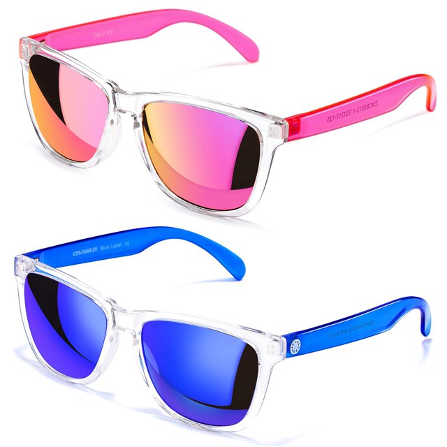 Gafas de Sol COLOSSEIN de Moda para Mujer con Montura Clásica Cuadrada