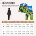 thumbnail image 4 of Fotbe Grazing Cows Mountain View Conjunto de Pijama de Manga Larga para Mujer con Estampado, Ropa de Dormir de 2 Piezas, Conjunto de Casa Suave y Cómodo con Bolsillos-X-Large, 4 of 7