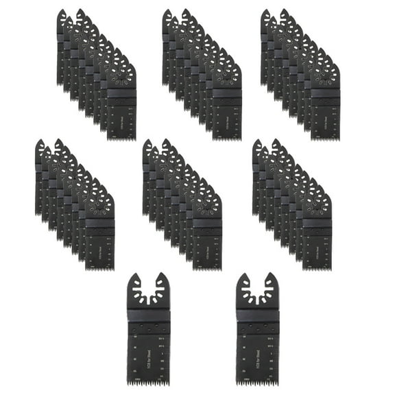 findmall Oscillating Saw Blades Fits For Cutting Wood And Metal 50 Pack 1-3/8Inch