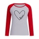 thumbnail image 3 of Puntoco Mujeres Día de San Valentín Casual Manga larga O Cuello en forma de corazón top Puntoco Puntoco-1630, 3 of 4