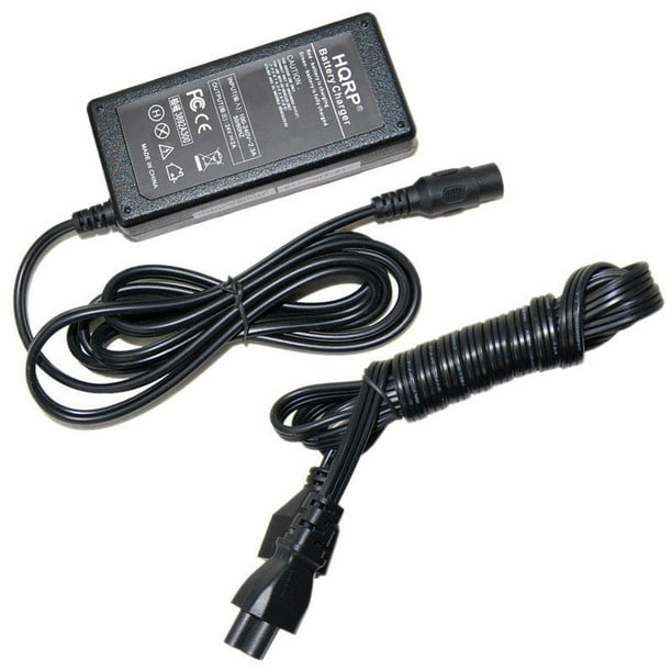 HQRP 24 Volt 3Prong Fast Battery Charger for Razor Qili QL09005B2401000H Replacement, AC