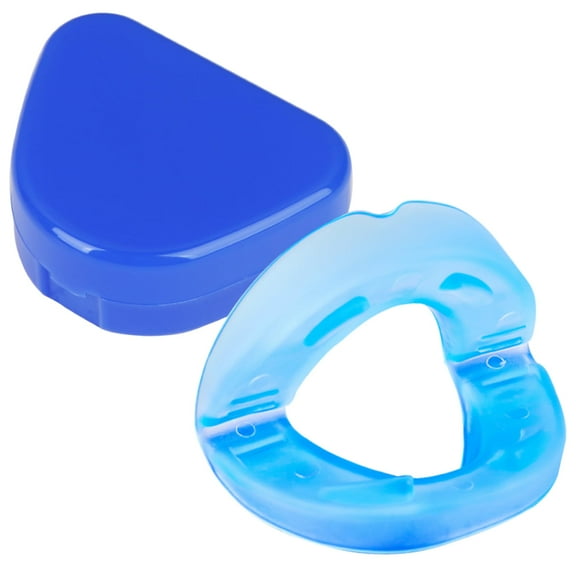 Mouth Guard At Night For Clenching Teeth Moldable Mouth Guard For Grinding Teeth Teeth Protectors From Grinding Day Teeth Grinding Mouth Guard For Sleep Night with Compact Storage Case