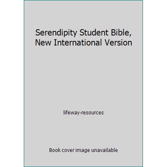 Pre-Owned Serendipity Student Bible, New International Version (Hardcover) 1574940481 9781574940480