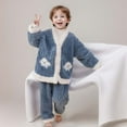 thumbnail image 3 of Toddler Pajamas Set Toddler Winter Pajamas Toddler Girl Sleepwears For Toddler Girls Boys 4-5 Years, 3 of 5
