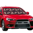 thumbnail image 2 of Kdxio Romantic Paris Print Front Windshield Sun Shade,Folding Auto Sunshade for Car Truck SUV-Medium, 2 of 7