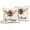 Honey Bee, variant on Chinoiserie Pillow Covers 18x18 Inch Pack of 2 Blue and White Throw Pillow Covers Modern Outdoor Floral Pillowcase Square Linen Cushion Cover for Bedroom Sofa Couch Home Decor