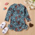 thumbnail image 7 of RUTAYY Summer Toddler Girls Long Sleeve Ruffles Cartoon Cow Prints Monokini One-Piece Swimwear Beach Onesie Swimsuit Bikini Pool Brazilian Beachwear, 18-24 Months, 7 of 7