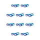 thumbnail image 2 of Gafas de natación Greeniant Clear View de alta definición Correa ajustable Anillo Azul morado 10Conjunto, 2 of 6