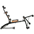 thumbnail image 2 of Miganle ​Adjustable Ab Workout Bench for Home Gym - Multi-Functional Ab Crunch Machine with Resistance Bands, Leg Developer, Preacher Pad for Full Body Training (41.34" L x 11.81" W)​​, 2 of 8