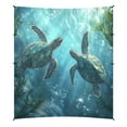 thumbnail image 5 of Wobogo Sea Turtle Beach Tent Camping Sun Shelter 110 x 125in UPF50+ Outdoor Shade for Trips Fishing Picnics, 5 of 7