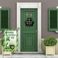 thumbnail image 2 of Happy St Patricks Day Gnome Garden Flag 12x18 Inch Double Sided Outside Burlap Green Shamrock Clover Gold Coin Small Outdoor Yard Flags Porch Home Farmhouse Decoration, 2 of 6
