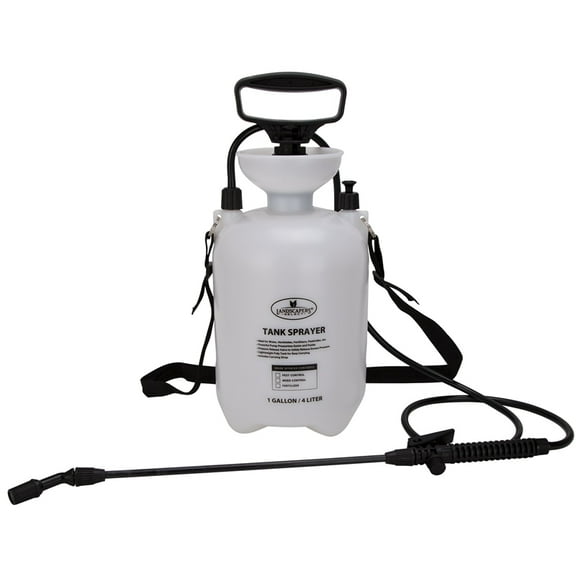 Landscapers Select SX-4B Compression Sprayer, 1 gal Tank, Polyethylene Tank, 55 L Hose, White