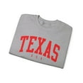 thumbnail image 3 of Texas TX Sweatshirt Gifts Crew Neck Shirt Long Sleeve Unisex, 3 of 7
