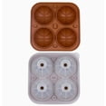 thumbnail image 2 of 1 pieza de bola de hielo, molde for cubitos de hielo, caja de hielo, bandeja de hielo con forma de bola de silicona, molde for bolas de hielo, bandeja de hielo de silicona, 2 of 2