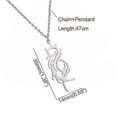 thumbnail image 5 of Slipknot Metal Rock Tide Pendant Necklace Men And Women Hip-hop Personality Couple Fashion Street All-match Jewelry Gift, 5 of 5