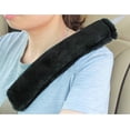 thumbnail image 4 of 1Pack car seat belt cover Shoulder pad, make driving more comfortable, universal seat belt cover, black 25.4*6cm)., 4 of 4