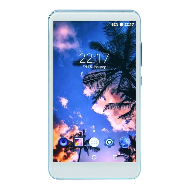 Reproductor MP4, Chip Octa Core, Pantalla HD de 5,0 Pulgadas, WiFi, Soporte para Fotografías, 30 Horas de Reproducción, expansión de 512 GB,