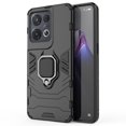 thumbnail image 1 of Para OPPO RENO8 PRO 5G TPU + PC Funda De Teléfono Resistente A Caídas Anillo Kickstand Cubierta Protectora - Negro, 1 of 5
