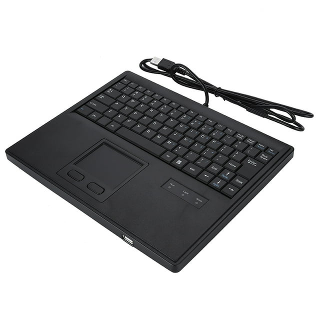 Touches Tactiles Tactiles de Commande Tactile Précises de 10 Pouces, Clavier Filaire, Touches de Pied de Ciseaux pour Windows95/98/NT/ME/2000/2003/XP/Win7/Win8