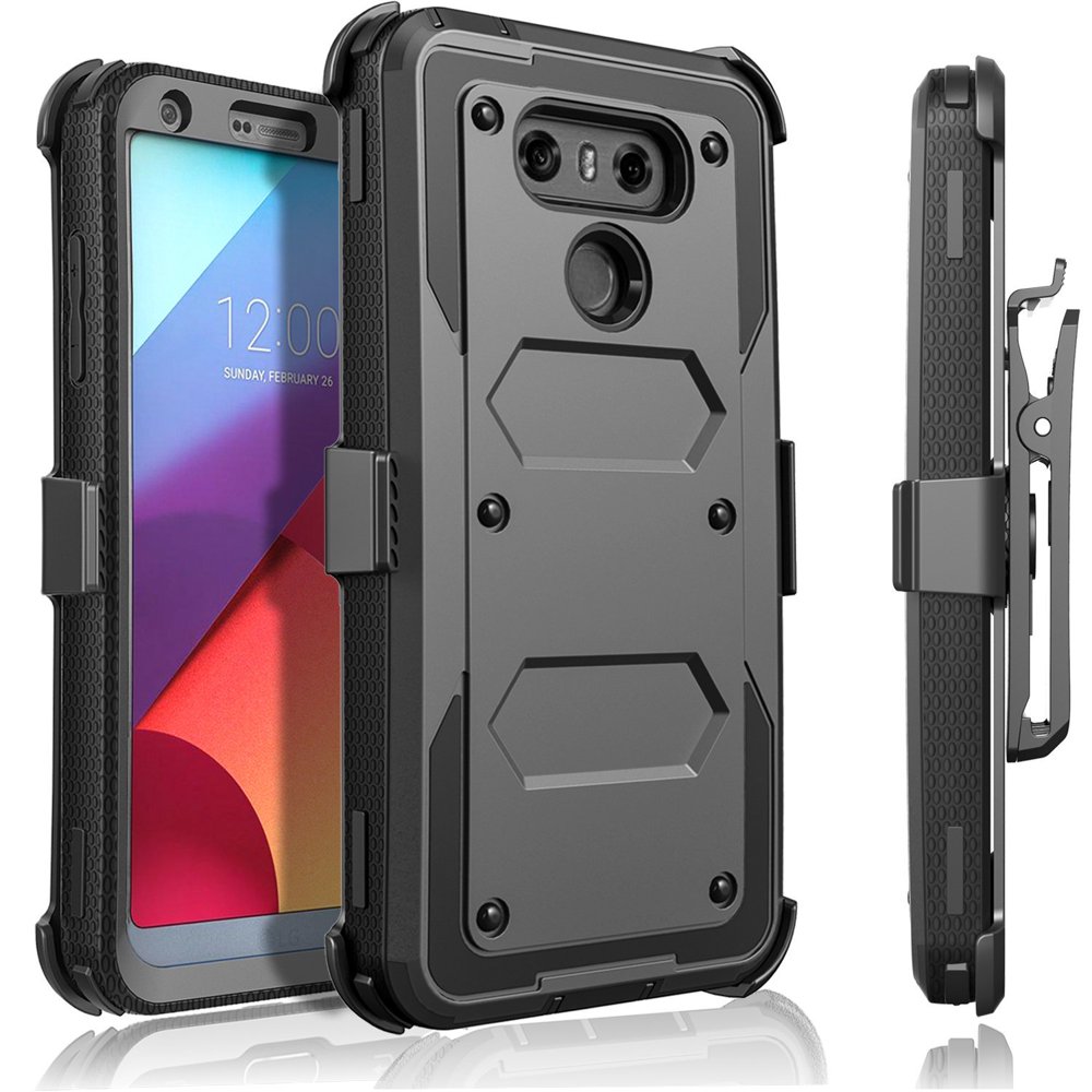 LG G6 Phone Case, [SUPER GUARD] Dual Layer Protection With [Builtin