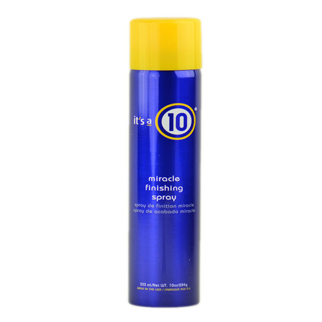 It's a 10 Miracle Finishing Spray 10 oz Pack of 1 with Sleek Comb